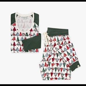 Burt’s Bees Christmas Trees Pajamas, women’s S